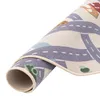 Fun Town Beige Kinder Straßenteppich Rund, Größe:100 cm Produktbild-Vorschau 4