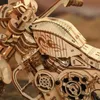 Puzzle 3D Motocicleta cruiser, ROKR, Lemn, 420 Piese Podgląd zdjęcia produktu 14