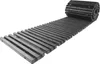Aufrollbarer Gartenweg Holzoptik Grau 16-teilig, 131 cm Produktbild-Vorschau 4