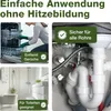 Collage of images showing product usage scenarios and features. Produktbild-Vorschau