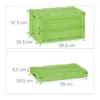 Relaxdays Profi Transportbox, stabil, Gewerbe, hochwertiger Produktbild-Vorschau 4