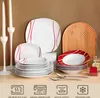 18 pcs. Set, set de vaisselle en porcelaine, service de Voir les images du produit 3