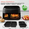 Silikon Waffelformen 2er-Set für Airfryer 3000/5000, Produktbild-Vorschau 2