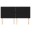 Kopfteile 4 Stk. Schwarz 100x5x78/88 cm Stoff Produktbild-Vorschau 3
