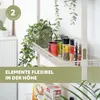 bremermann Teleskop-Regal, 2 Körbe, 2 Ablagen, Produktbild-Vorschau 3