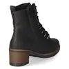 Rieker Damen Schnürstiefeletten Schwarz Synthetik Größe: 39 Produktbild-Vorschau 4