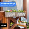 KADAX Pot de balcon avec soucoupe "Frette", balconnière Voir les images du produit 4