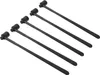 5PCS Plum Blossom Dermal Hammer Single End Black ABS Handle Náhled obrázku produktu 2