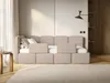 Selsey Cloudy – dětská postýlka 120 cm, úložný prostor, 2x Náhled obrázku produktu 2