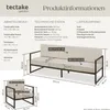 tectake® Garten-Loungeset Comosa für 5 Personen, Produktbild-Vorschau 5