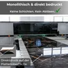 Küchenrückwand Silver Waves Abstrakt Wellen 60x200 cm – Produktbild-Vorschau 5