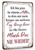 GKA Retro Blechschild "Ich bin jetzt in einem Alter, in dem Produktbild-Vorschau 2