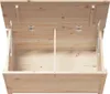 vidaXL Truhe 80x40x45,5 cm Massivholz Kiefer Produktbild-Vorschau 2