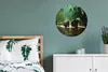 MuchoWow® Rundes Wandbild - Runde Bilder Elefant - Wasser - Produktbild-Vorschau 4