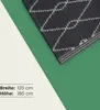 Tappeto da esterno a rombi 120x180 cm, tappeto da esterno Anteprima dell’immagine prodotto 2