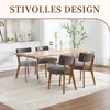 Lot de 2 chaises de salle à manger / chaises de cuisine : Voir les images du produit 2