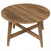 VASAGLE Couchtisch rund, 80 cm Wohnzimmertisch, konische Produktbild-Vorschau 3