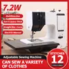 12 Stiche Mini-Nähmaschine Elektrische Produktbild-Vorschau 14