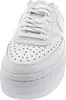 A close-up, front-facing view of a white Nike Court Vision Alta Ltr shoe. Náhled obrázku produktu