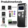 Digitales Diktiergerät, 16GB Mini-Aufnahmegerät, Produktbild-Vorschau 2