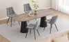 SONGMICS (4 St) Küchenstühle mit Metallbeinen, Produktbild-Vorschau 5