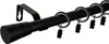 LOFT 160 cm Einzelne Gardinenstange Schwarz 19 mm aus Produktbild-Vorschau 1