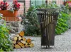 Chauffe terrasse, braséro en acier noir FLAME Ø 40 cm-45 -- Voir les images du produit 1