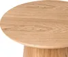 BELIANI Beistelltisch Braun Eschenholz MDF 41 x 41 cm Rund Produktbild-Vorschau 5