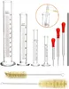 Stücke Laborzylinde Messzylinder Glas mit 3 Pcs Produktbild-Vorschau 1