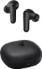 A pair of black wireless earbuds and their charging case are displayed against a white background. Produktbild-Vorschau
