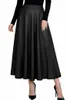 404_Mississhop Damen A-Linien langer Rock mit Gürtel – Produktbild-Vorschau 3