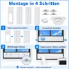 Mobile Klimaanlage Fensterdichtung Set 4er, 43–140cm Produktbild-Vorschau 4