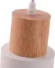 "KIRA" suspension en métal blanc et bois - style scandinave Voir les images du produit 3