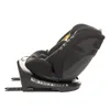 A black child car seat is shown from the side on a white background. Produktbild-Vorschau
