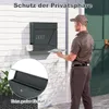 WOLTU Briefkasten mit Zeitungsfach, Postkasten, Produktbild-Vorschau 5