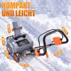 1400W Akku-Schneefräse mit 2 Akku | Brushless Motor 6500RPM Produktbild-Vorschau 2