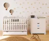 ZEE STAR Cassettiera Fasciatoio Bianca Stella Blu 83x87x49 Anteprima dell’immagine prodotto 7
