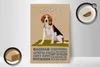 Holzschild Spruch 20x30cm Beagle Hund gutmütig liebt jeden Produktbild-Vorschau 3