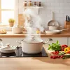 Zestaw garnków i patelni marmurkowych 12 elementów indukcja Podgląd zdjęcia produktu 9