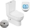 Viba | Wc compatto con bidet - 80x37x62 cm - Rubinetto Anteprima dell’immagine prodotto 16