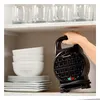 Power XL Waffle Star, 1 Waffel(n), Kreis, Schwarz, 13 cm, Produktbild-Vorschau 4