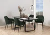 Amanda Esstisch 160x90 - Marmor/schwarz Produktbild-Vorschau 8