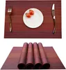 Platzsets (4er Set), Rutschfest Abwaschbar Tischsets,PVC Produktbild-Vorschau 1