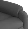 vidaXL Fotel Relax elektryczny ciemnoszary materiał Podgląd zdjęcia produktu 12