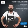 Grill-Schürze Küchenschürze mit Spruch Bei Papa schmeckt`s Produktbild-Vorschau 4