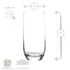 Verre Sude LAV, en verre, a eau, 315 ml, 59x140 mm, pack de Voir les images du produit 5