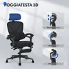 Sedia da ufficio ergonomica FLEXISPOT con poggiatesta 3D, Anteprima dell’immagine prodotto 4