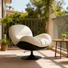 Relaxsessel Höhenverstellbarer 360° Drehsessel Loungesessel Produktbild-Vorschau 12