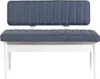 Skye Decor, Vina Bank Dark Blue, White, Sitzbänke, Bank, Produktbild-Vorschau 1