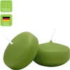 Schwimmkerzen klein, Olive, 50/30 mm, WENZEL, Brenndauer Produktbild-Vorschau 2